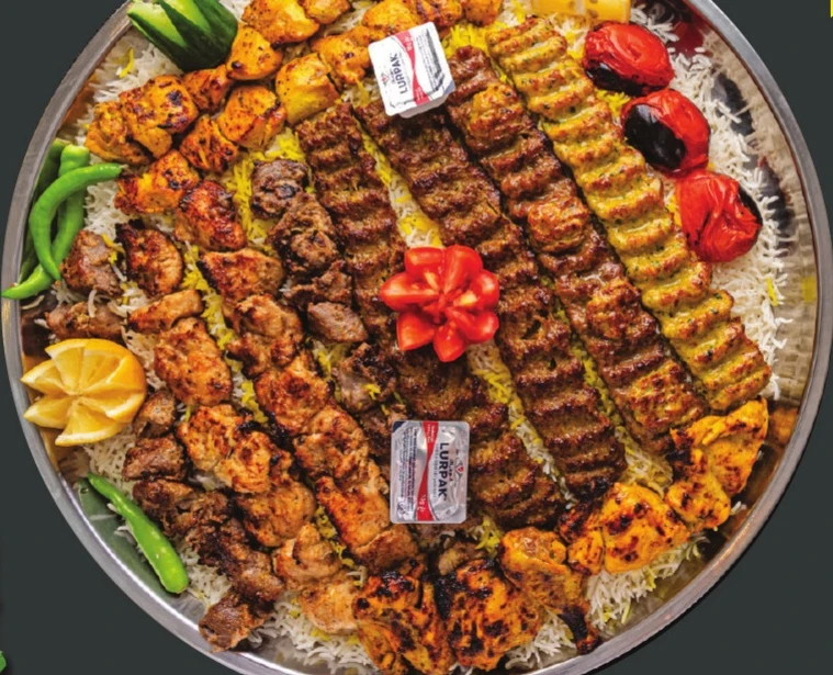 صينية مشاوي مشكلة (5 أشخاص)