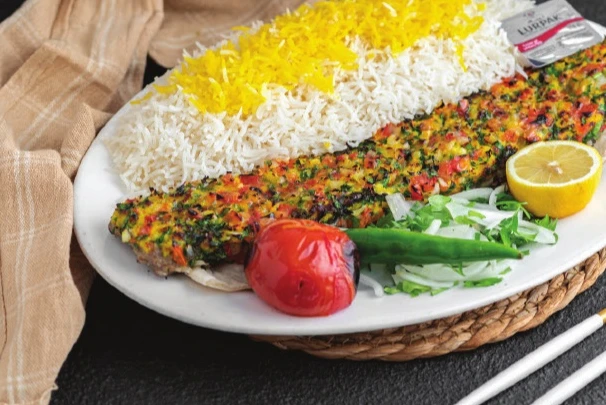 كباب تبريزي مع أرز أو بطاطس